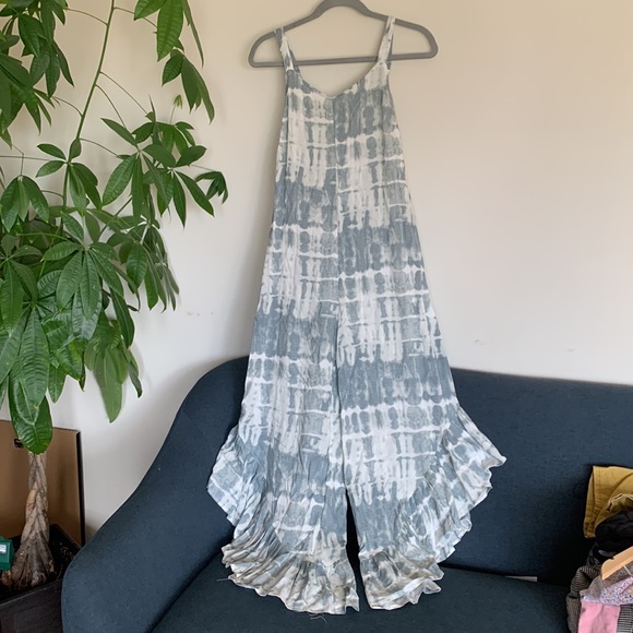Nwt japna tie dye jumpsuit size xs boho beach vibes - Picture 1 of 5